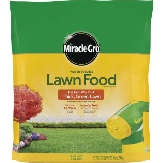 Miracle-Gro 5 Lb. Water Soluble Lawn Food