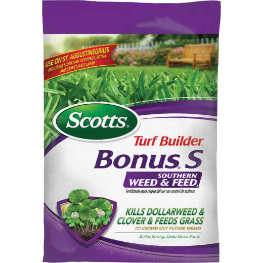 Scotts Turf Builder Bonus S Southern Weed & Feed2 18.62 Lb. 5000 Sq. Ft. Weed Killer Plus Lawn Fertilizer