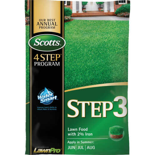 Scotts 4 Step Program Step 3 37.70 Lb. 15,000 Sq. Ft. Lawn Fertilizer with 2% Iron