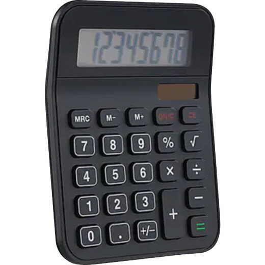 Staples Basic 8-Digit Solar & Battery Calculator